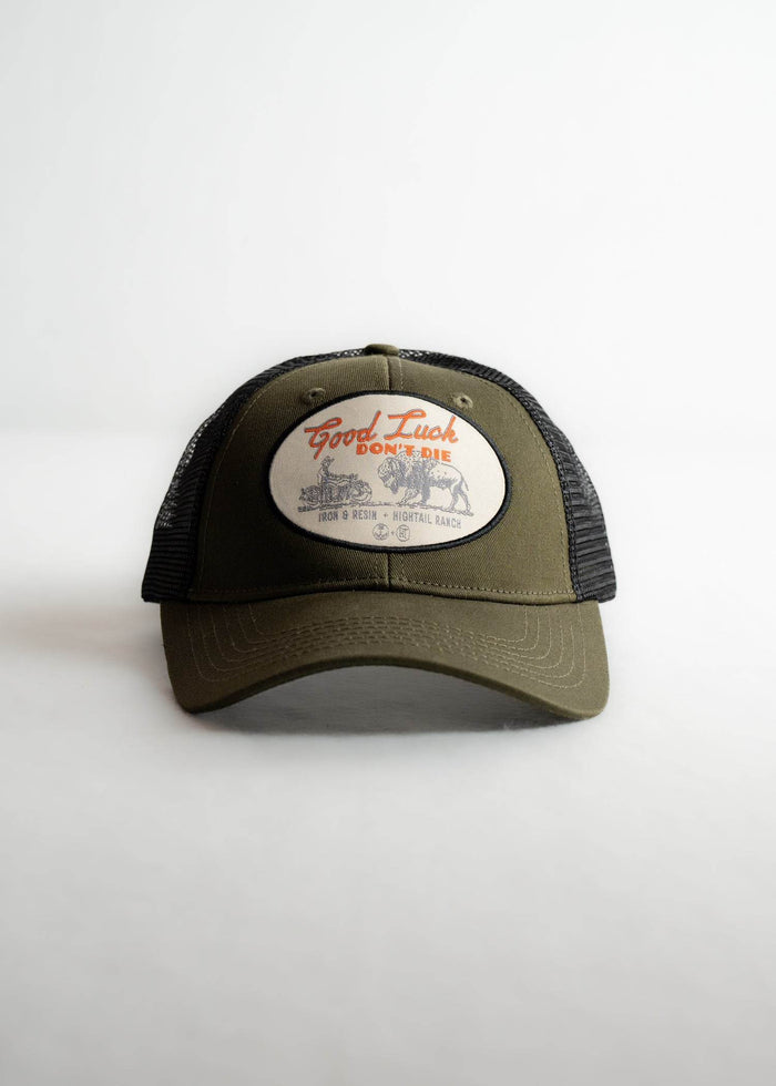 Hightail x INR: Good Luck Bison Hat - Iron & Resin