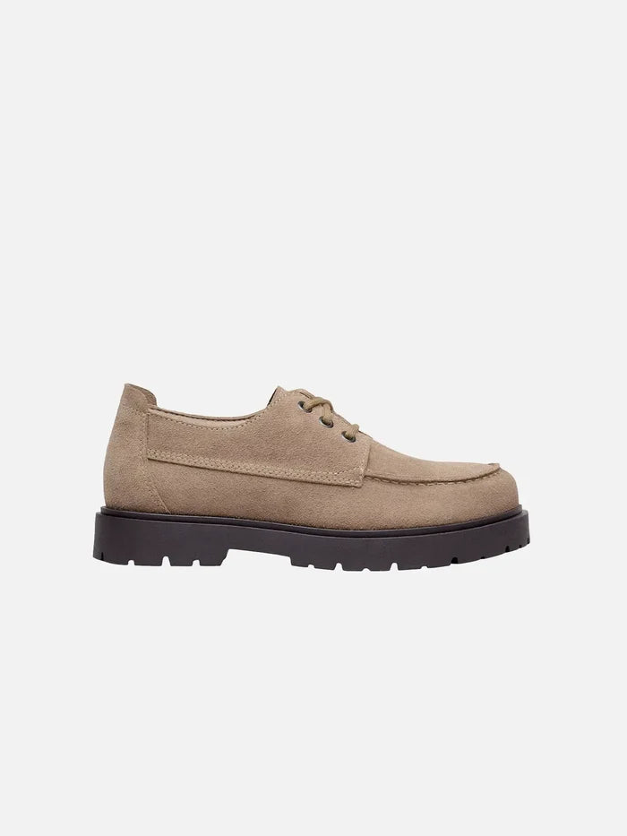BIRKENSTOCK Highwood Moc Lace Low VL "Grey Taupe" - Sneakers AYAKKABI