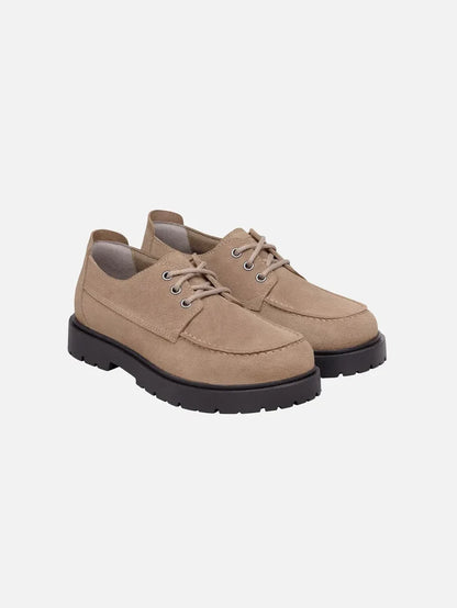 BIRKENSTOCK Highwood Moc Lace Low VL "Grey Taupe" - Sneakers AYAKKABI