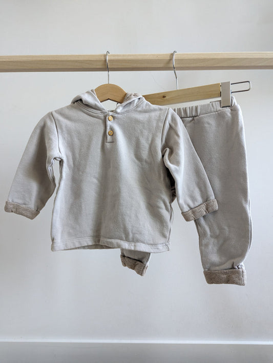 H&M Sweatsuit Set (9-12M) - 2 Pcs
