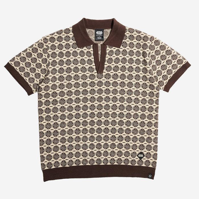 Imperial Pattern Knit Polo - Heroes & Villains-Star Wars-Polo