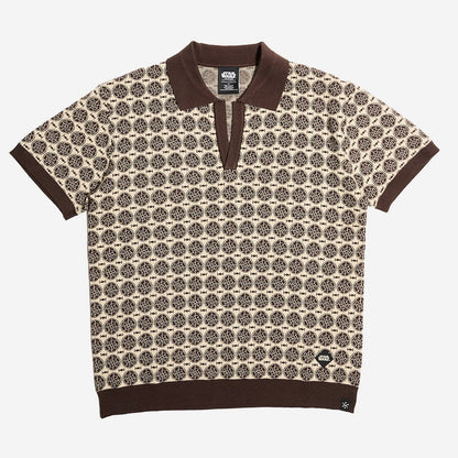 Imperial Pattern Knit Polo - Heroes & Villains-Star Wars-Polo