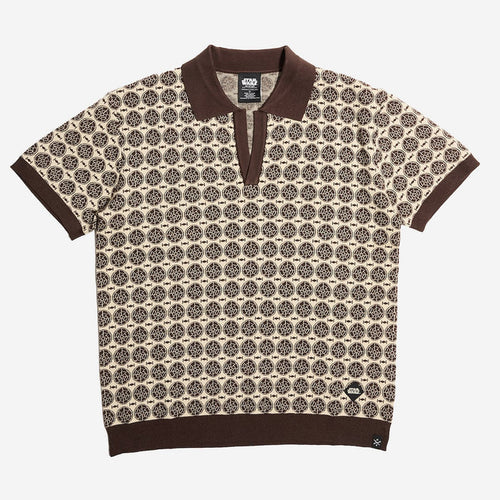 Imperial Pattern Knit Polo - Heroes & Villains-Star Wars-Polo