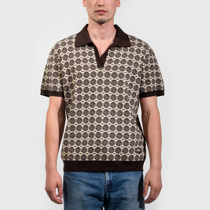 Imperial Pattern Knit Polo - Heroes & Villains-Star Wars-Polo
