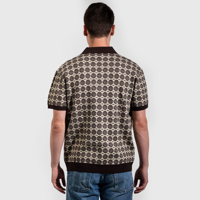 Imperial Pattern Knit Polo - Heroes & Villains-Star Wars-Polo