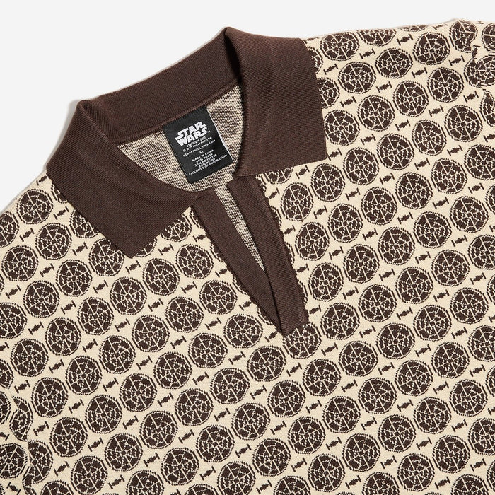 Imperial Pattern Knit Polo - Heroes & Villains-Star Wars-Polo