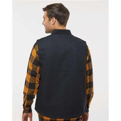 no-logo Independent Trading Co. Insulated Canvas Workwear Vest-Apparel-Independent Trading Co.-Thread Logic