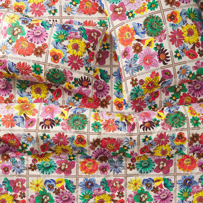 Ines Cotton Euro Pillowcase Set - Porcelain