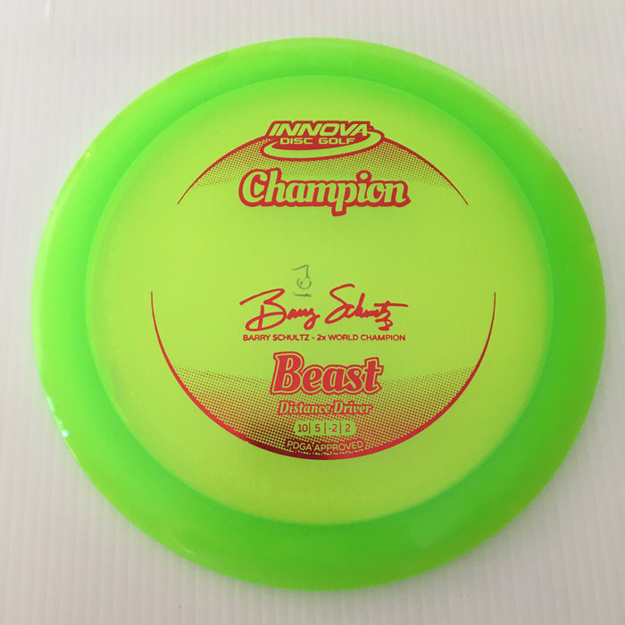 Innova 2x Barry Schultz Champion Beast 10/5/-2/2