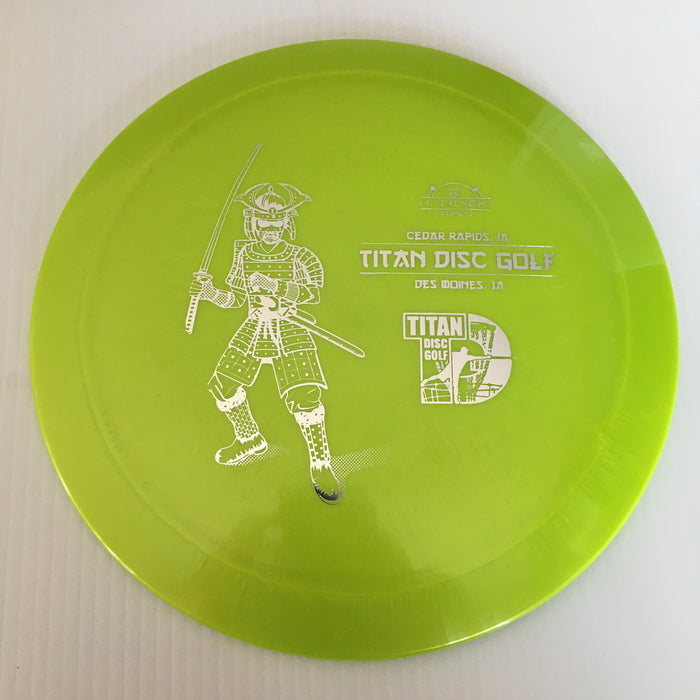 Bright Green/Silver Stamp / 173-5 grams