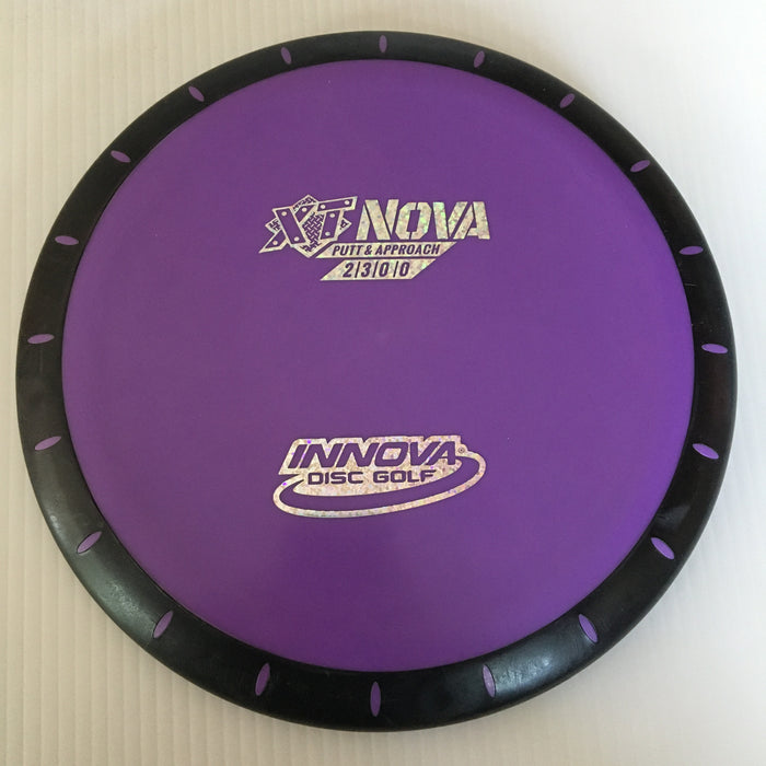 Purple/Black Rim/Silver Holo Sparkle Stamp / 175 grams