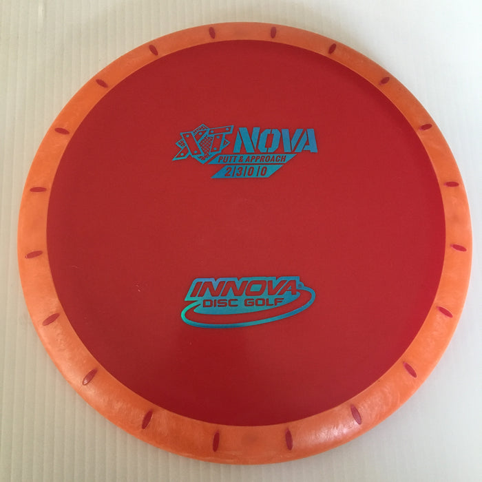 Red/Orange Rim/Blue Reflective Stamp / 175 grams