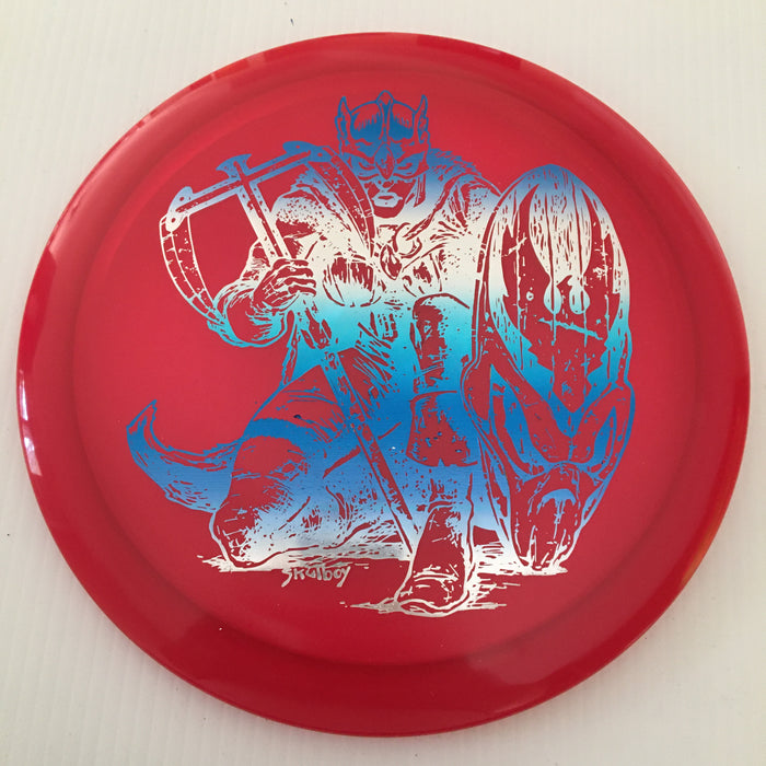 Red/Blue Silver Stamp / 173-5 grams