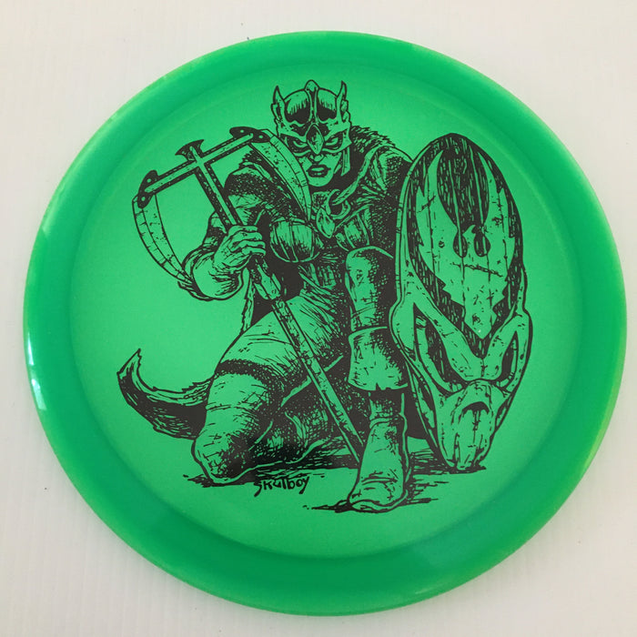 Green/Black Stamp / 173-5 grams