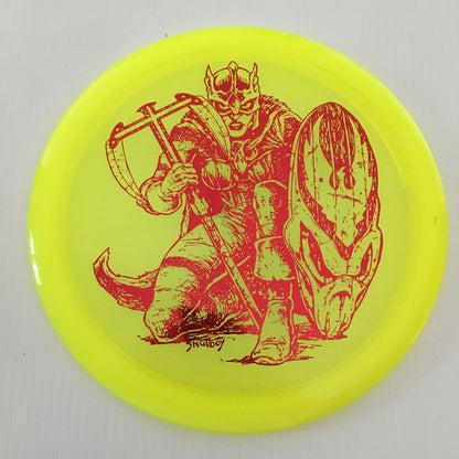 Yellow/Red Stamp / 173-5 grams