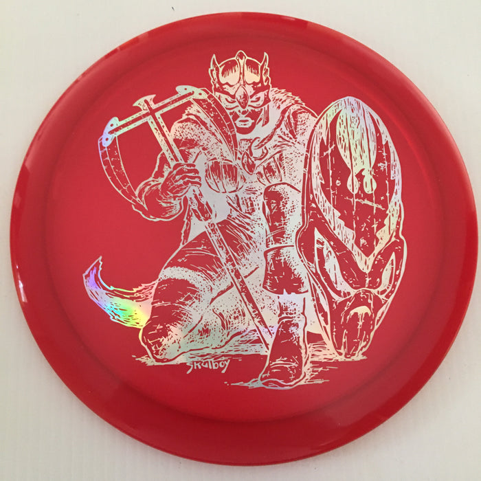 Red/Silver Holo Stamp / 173-5 grams