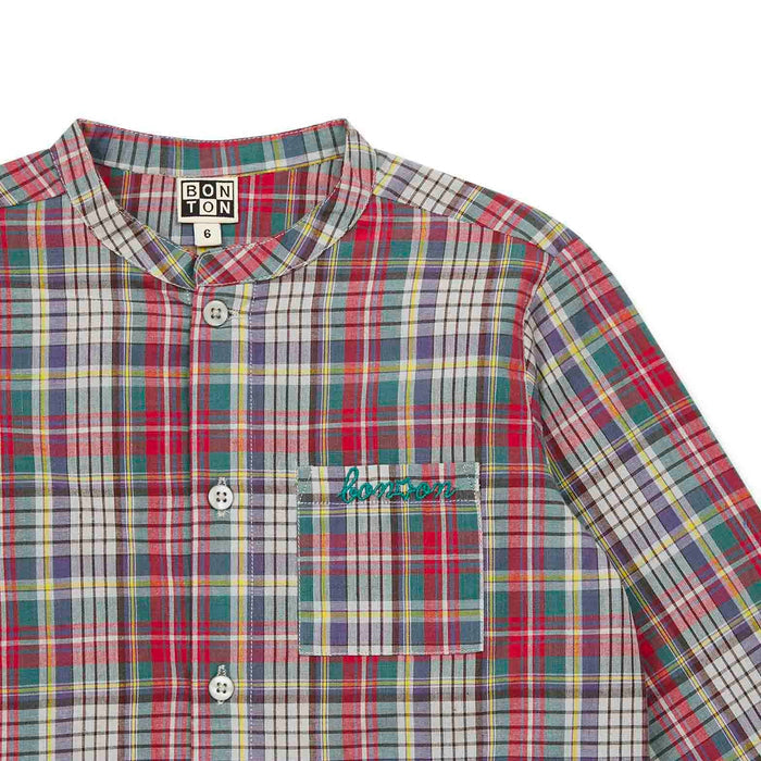 Bonton Internet Chemise Red Shirt