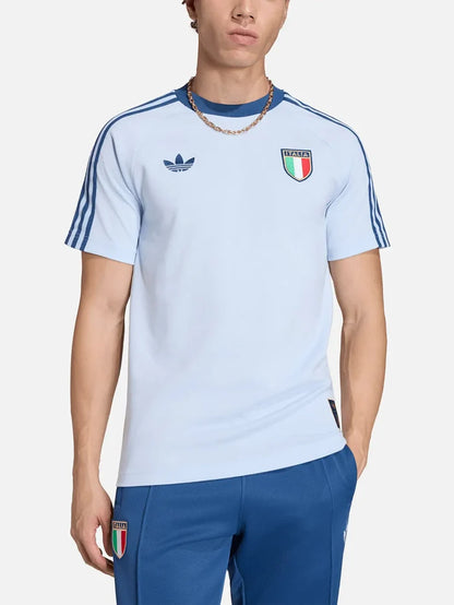 ADIDAS ORIGINALS Italy Originals Tee - Aero Blue - T-Shirts T-SHIRT