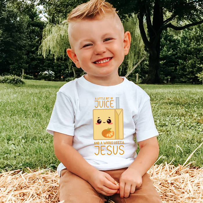 Juice and Jesus Kids T Shirt - Naptime Faithwear