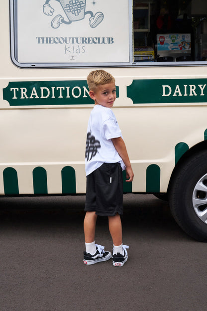 JUNIOR AIRTEX SHORTS - BLACK