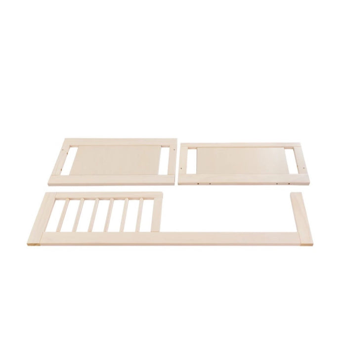 A Junior Bed ConversionKit For Hudson And Scoot Crib In Washed Natural