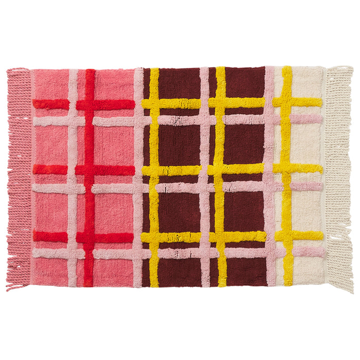 Karina Bath Mat - Rosewood