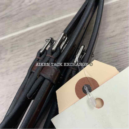 KL Select Red Barn Arena Ergonomic Weymouth Dressage Bridle, Brown, Size Full