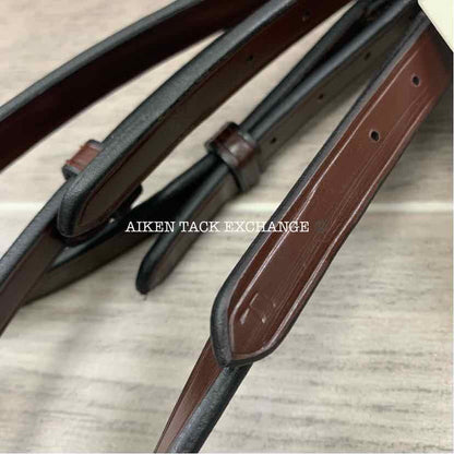 KL Select Red Barn Arena Ergonomic Weymouth Dressage Bridle, Brown, Size Full