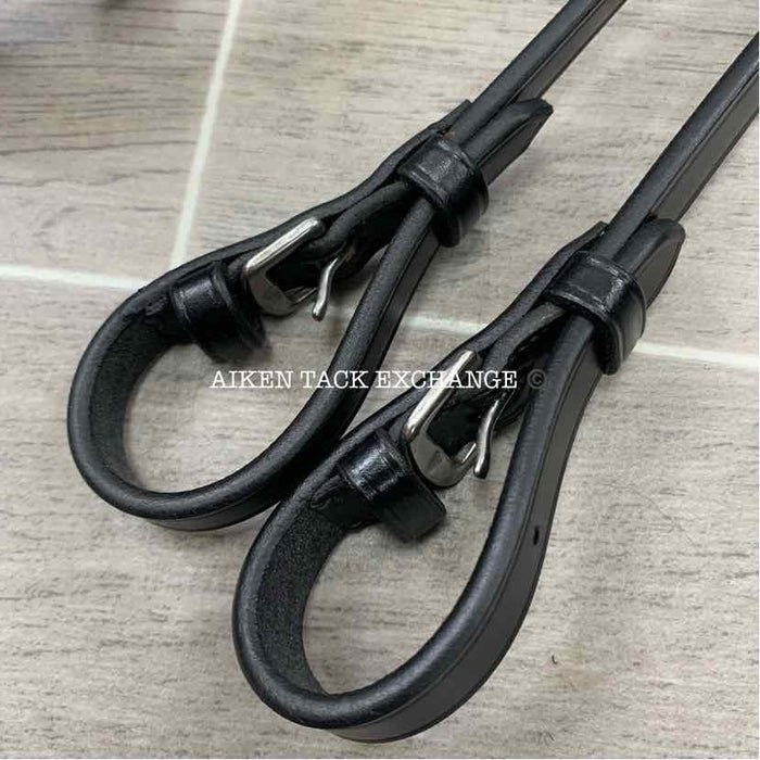 KL Select Red Barn Cadence Weymouth Dressage Bridle, Black, Oversize