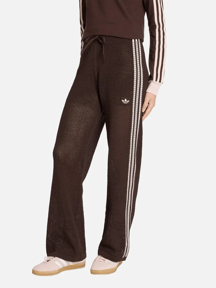 ADIDAS ORIGINALS Knitted Crochet Firebird Trackpants - Aurora Coffe - Track Pants EŞOFMAN ALTI