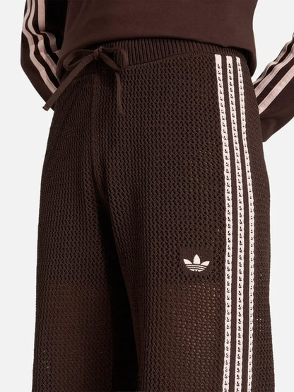 ADIDAS ORIGINALS Knitted Crochet Firebird Trackpants - Aurora Coffe - Track Pants EŞOFMAN ALTI