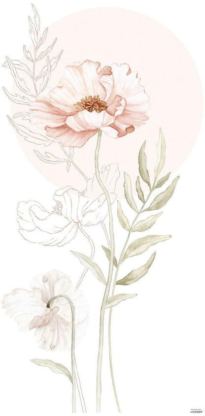 Le Coquelicot - Islalndic Poppies /Grands Stickers