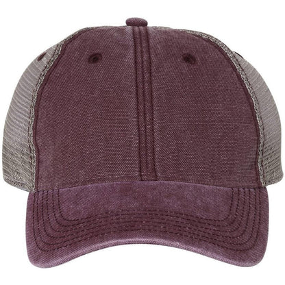 Burgundy/Grey / OSFA