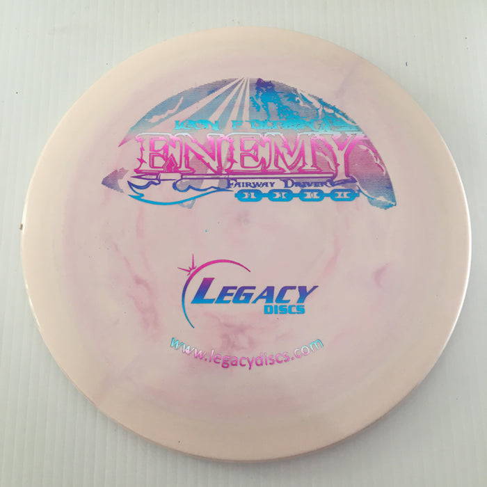 Swirly Pink/Transitional Rainbow Stamp/174g 28