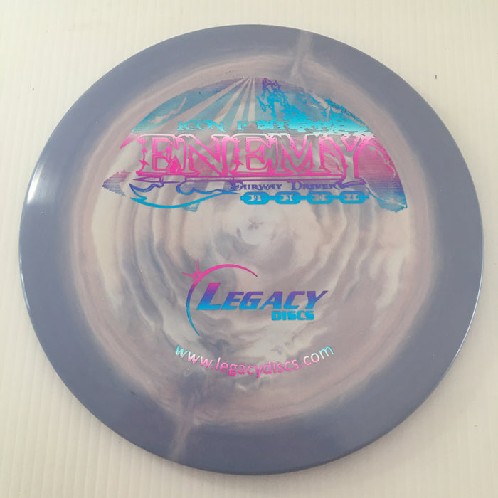 Swirly Puprle/Transitional Rainbow Stamp/174g 30