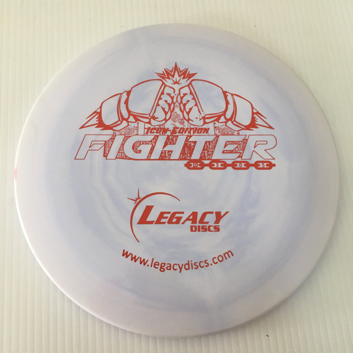 Swirly Light Blue/Red Stamp/174g 13