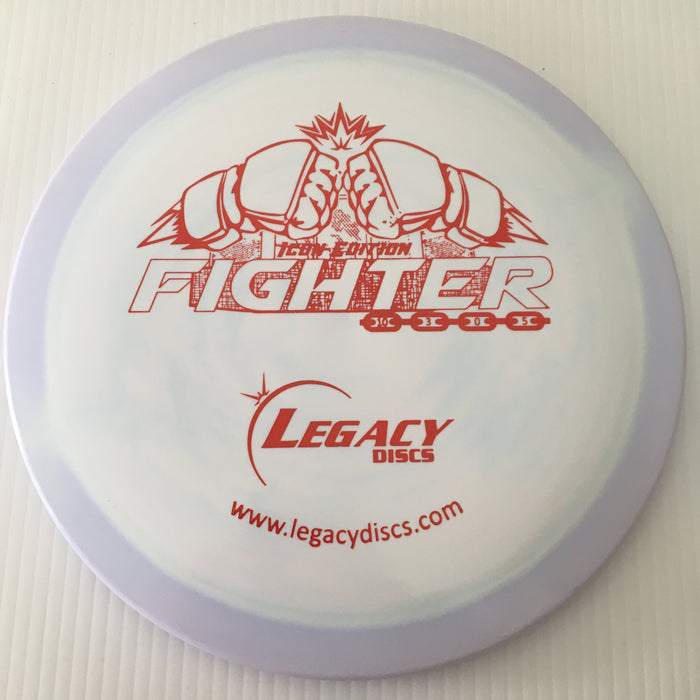 Swirly Light Blue/Red Stamp/174g 15