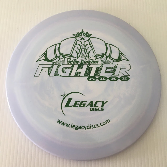 Swirly Light Blue/Green Stamp/174g 17