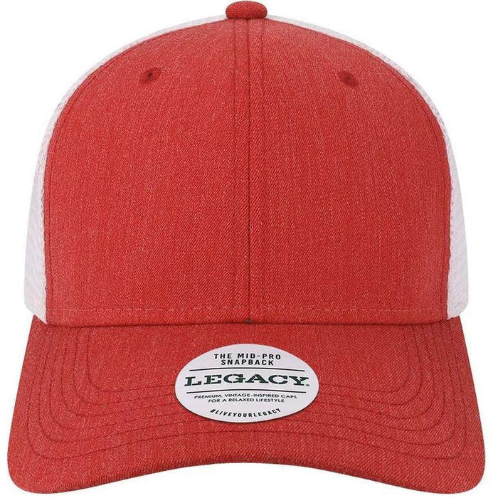 Melange Scarlet/White / OSFA