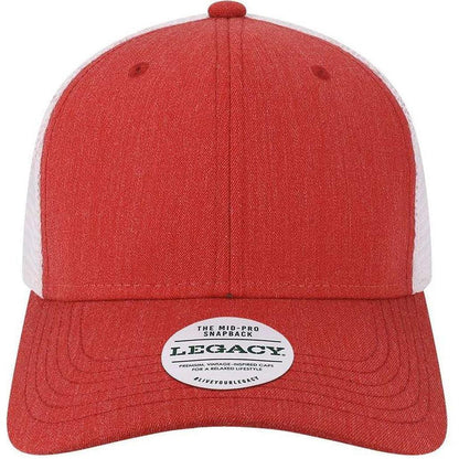 Melange Scarlet/White / OSFA