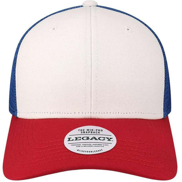 White/Red/Royal / OSFA