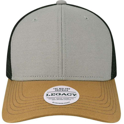 Grey/Caramel/Black / OSFA