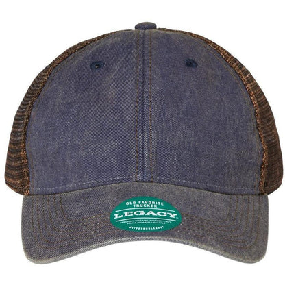 Navy/Brown / OSFA