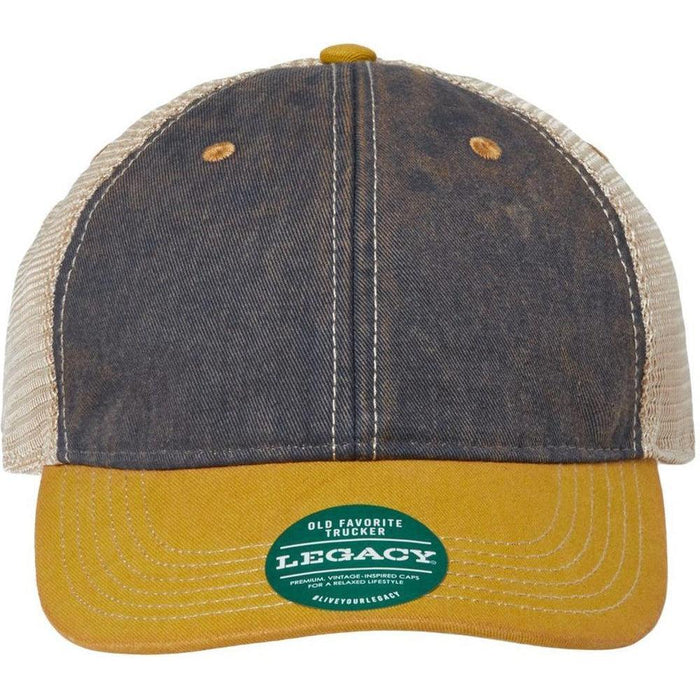 Navy/Yellow/Khaki / OSFA