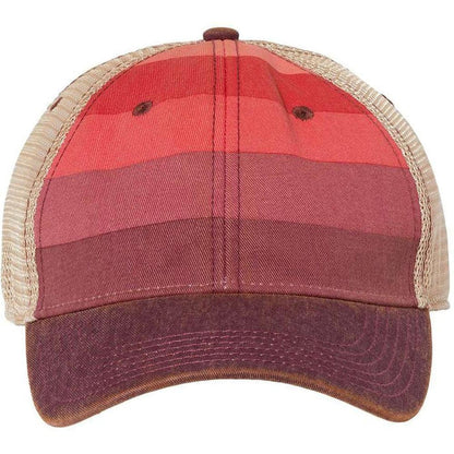 Red Stripe/Khaki / OSFA