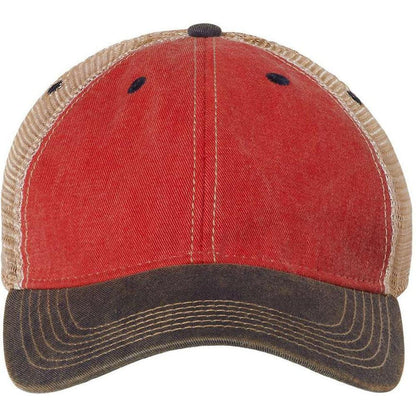 Scarlet Red/Navy/Khaki / OSFA