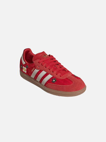 ADIDAS ORIGINALS Liberty London x adidas Samba OG "Red/Off White" - Sneakers SNEAKER
