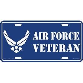 Lic-USAF Symbol Veteran: License plate USAF Symbol Veteran