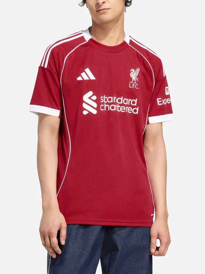 ADIDAS ORIGINALS Liverpool FC 25/26 Home Jersey - Strawberry Red - Jerseys FORMA