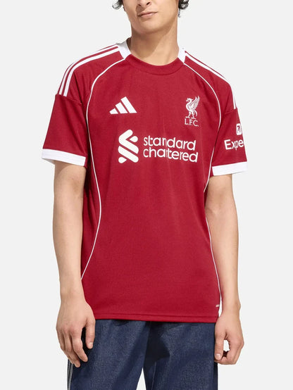 ADIDAS ORIGINALS Liverpool FC 25/26 Home Jersey - Strawberry Red - Jerseys FORMA